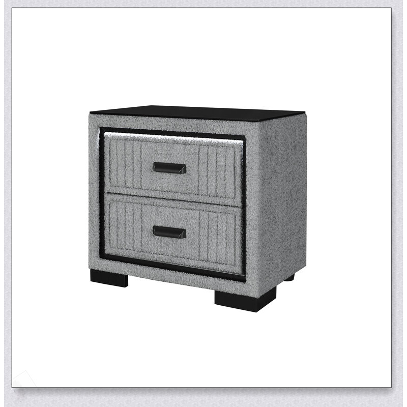 Table de chevet, Gris
