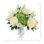 Mixed Floral Centerpiece in Glass Vase