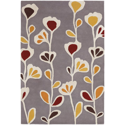 Inhabit Designer Gray Area Rug