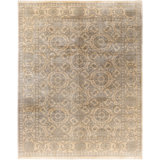 Overdyed One-of-a-Kind 9' 3" X 11' 9" Hand Knotted Area Rug