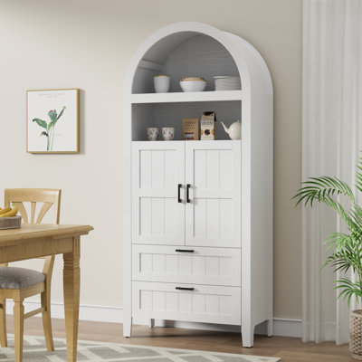 Vitrine arquée 70,9 "de haut