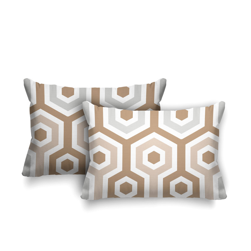 Coussin lombaire intérieur / extérieur Pento, Beige