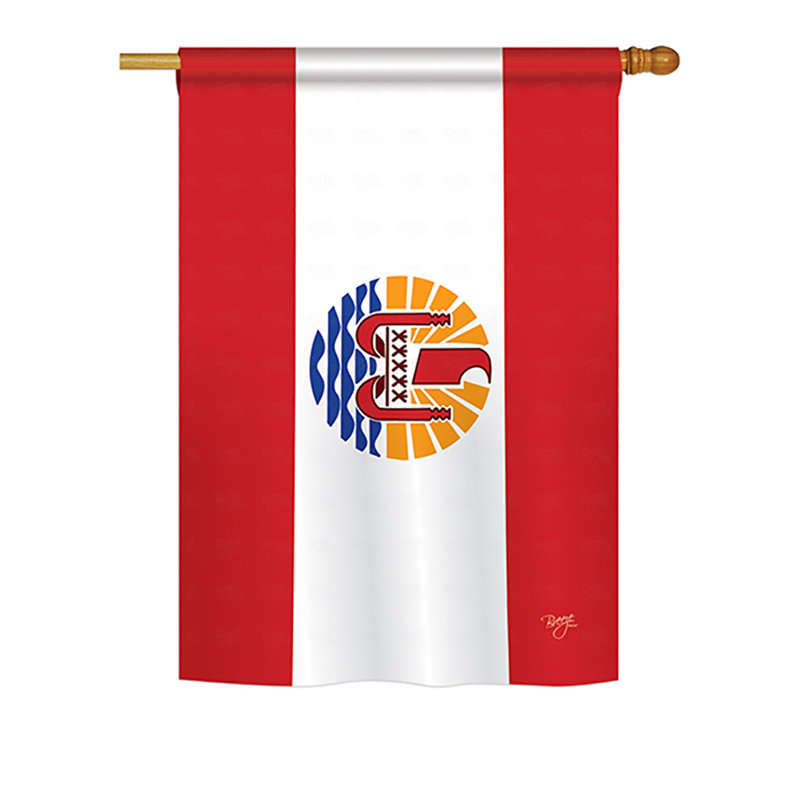 Double Sided Polyester, 40" H x 28" W