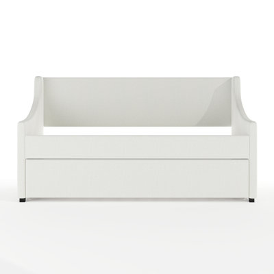 Martha Stewart Simone Daybed With Rear Siderail And Pull-Out Trundle