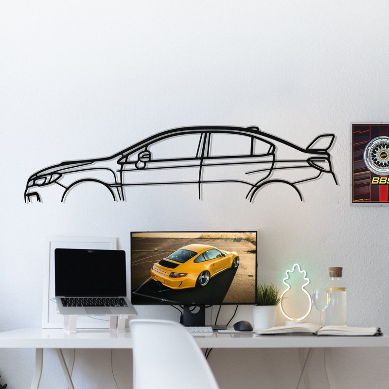 No Frame Print on Metal, 99" H x 24" W