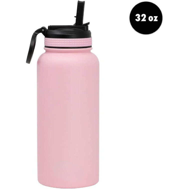 Orchids Aquae 20oz. Insulated Stainless Steel Wide Mouth Water Bottle