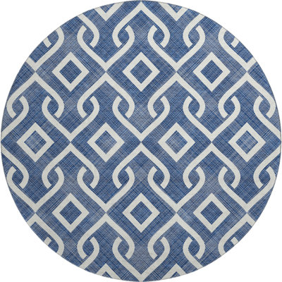 Premium Machine Washable Cerrito Navy Rug