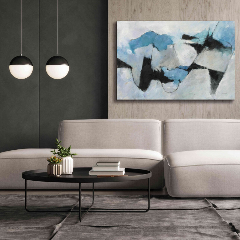 «Shadow Of Winter» par Mike Schick, estampe numérique sur toile, H 40 po x l 60 po x P 1,5 po