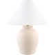 Chemise 22" Ceramic Table Lamp