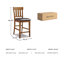 Tabouret de comptoir Bartons Bluff-739786097