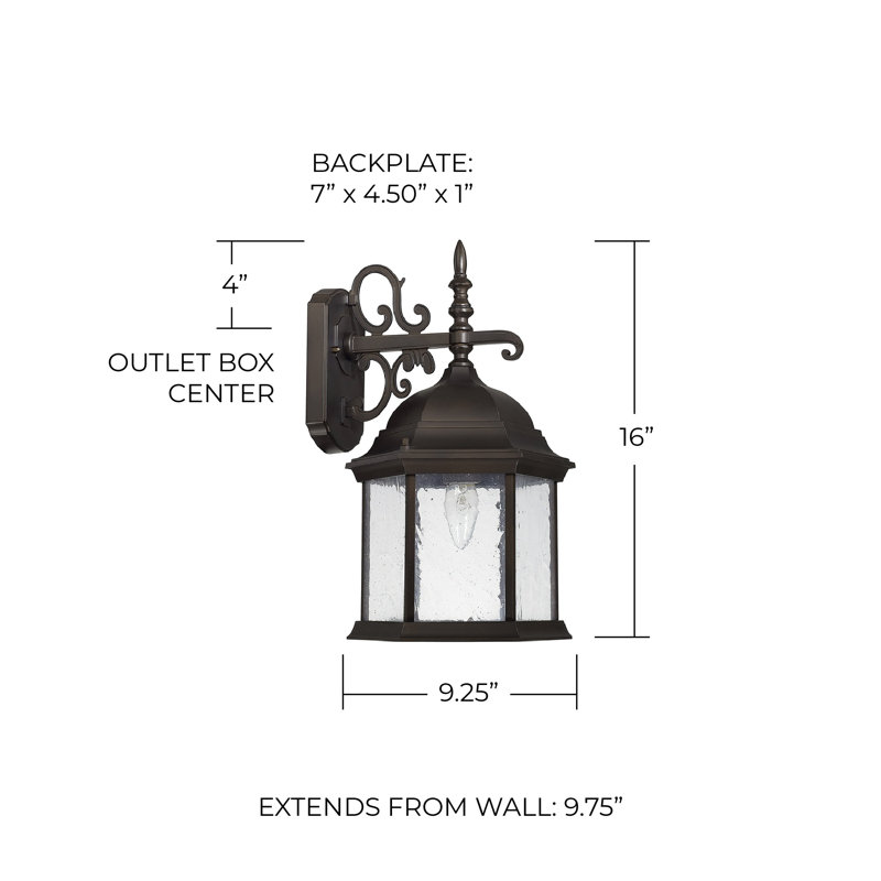 Main Street Wall Light, Old Bronze