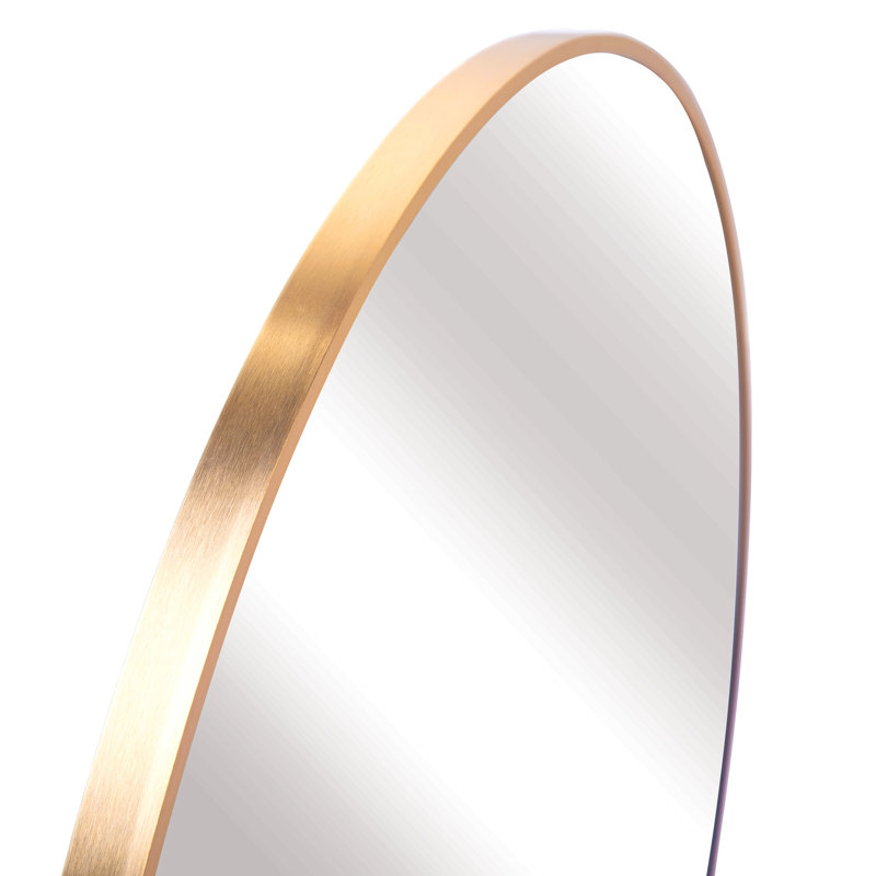Miroir de salle de bain doré 20 po