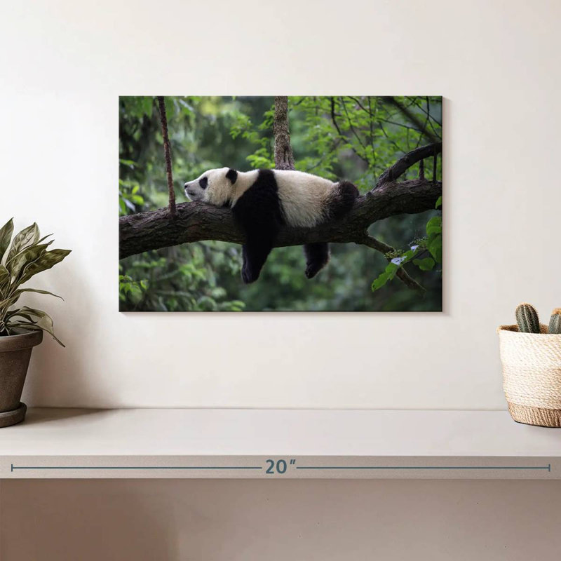 Brampt Lazy Panda, 8" H x 12" W