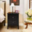 Anestin 48cm W Solid Wood Bedside Table-138731070