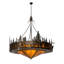 Rustic Lodge 14 - Light Chandelier