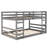 Gray Full Over Bunk Bed With Features - Solid Wood, Included, Enhances Bedroom In And Look, Included-109452760