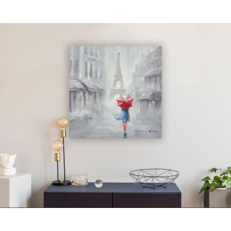 Lillybelle Ethereal Paris sur toile, H 20 po x l 20 po x P 1,5 po