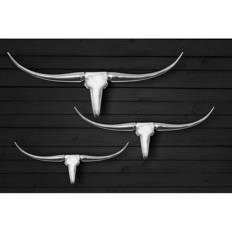 Handmade Animals Wall Decor on Metal, 35cm H x 96cm W x 6cm D