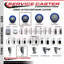 Ensemble de roulettes extensibles pivotantes en poly sur roulettes 2 freins SCC TLB 3,5 po x 1-3 / 8 po-101301350