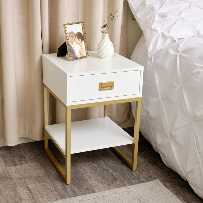40cm W Bedside Table