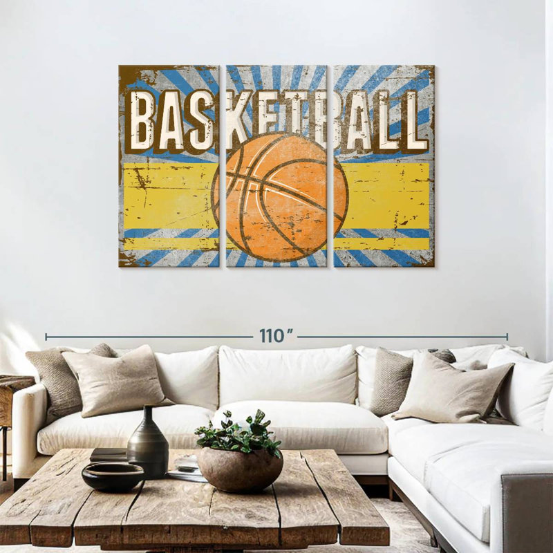 Basketball classique, H 48 po x l 74 po