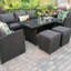 Rattan Cube Dining Set
