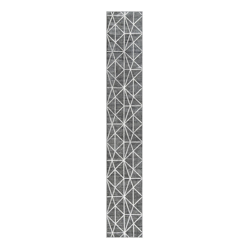 Oceola Geometric Indoor Rug, Runner 2'7" x 16'5"