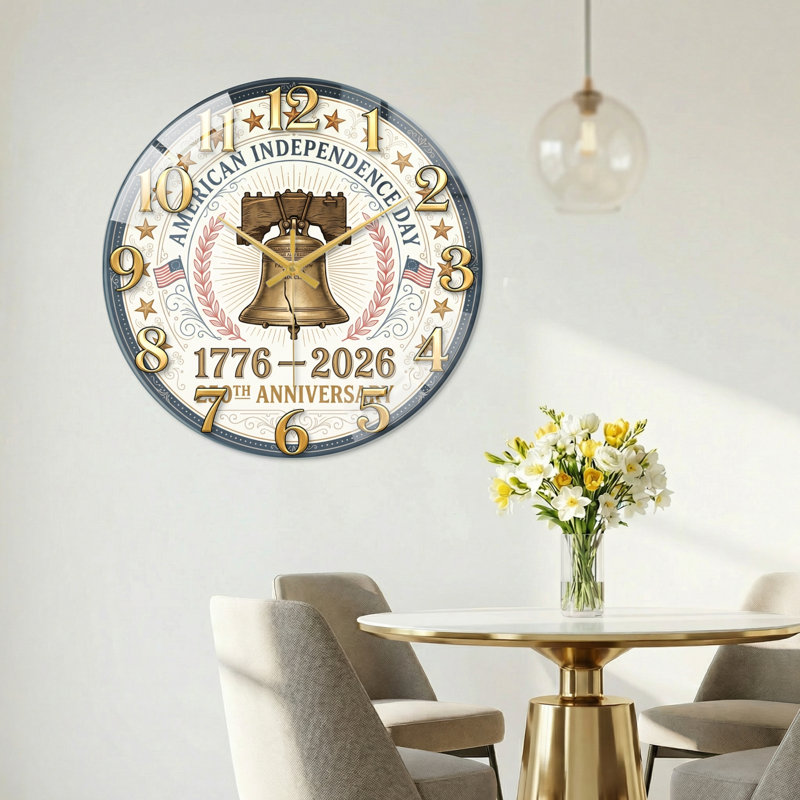 "American Independence USA 250th Anniversary Merchandise", 40 x 40 cm (15,7 x 15,7 pouces)