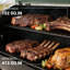 Barbecue électrique et fumoir à granules de bois avec sonde à viande et contrôle de température PID 565 po DAMNISS, vert
