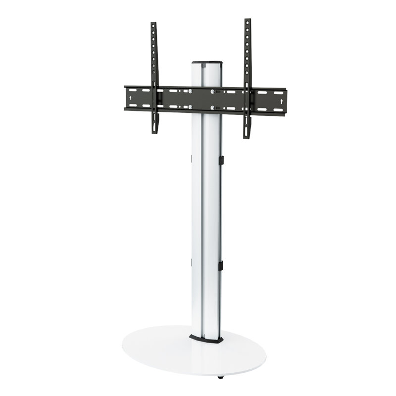 Castaner Unfinished TV Stand for TVs up to 55", Silver/White