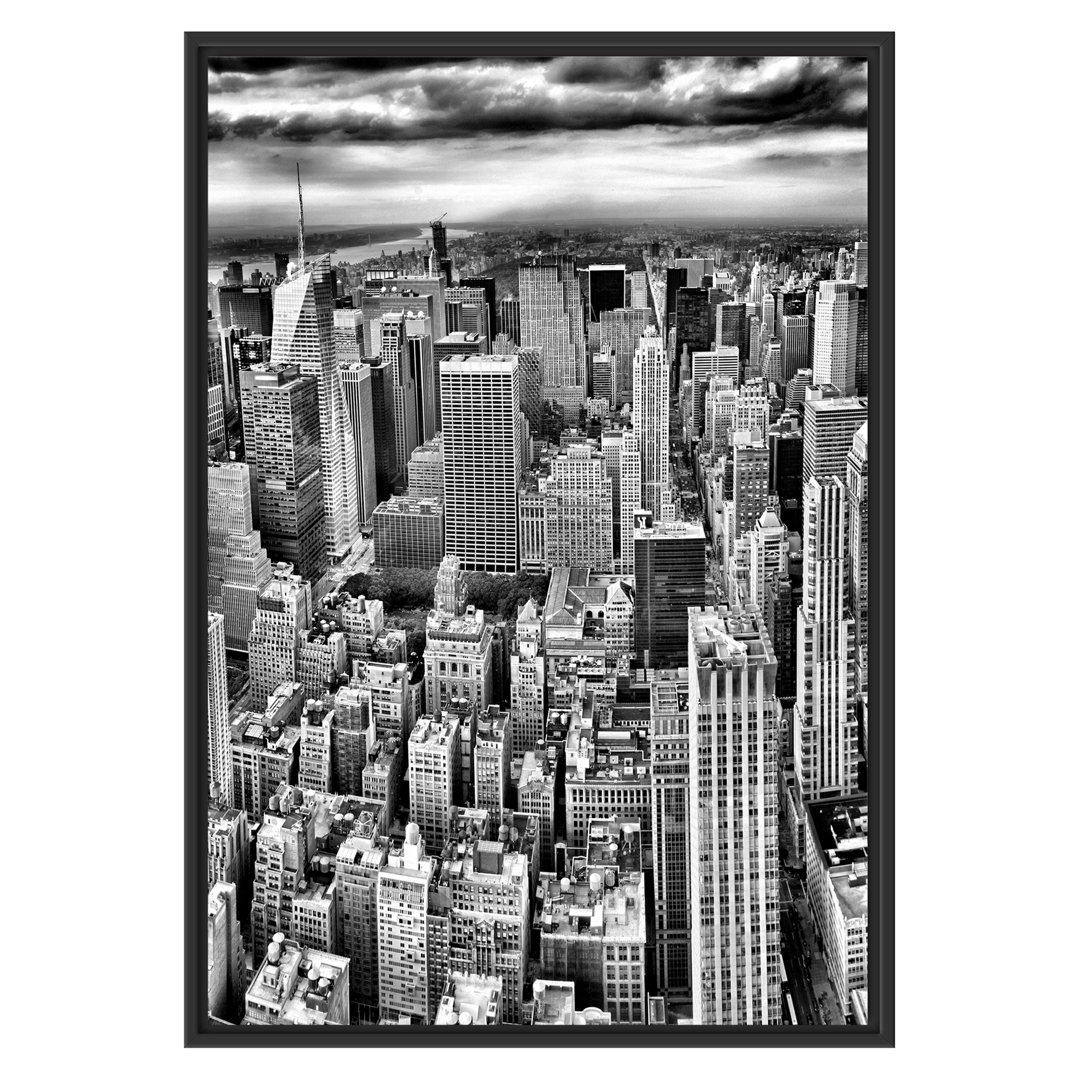 Gerahmtes Wandbild New York Skyline und