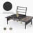 6 Pieces Outdoor Metal Frame Patio Furniture Set-2020425985