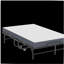 Grand grand lit pliant de 75 po x 46 po pour les personnes de grande taille, lit escamotable extra long et large avec mousse à mémoire de forme de 5 po, lit d'invité robuste d'une capacité de 450 lb, lit simple portable spacieux