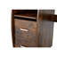 Bureau d'ordinateur classique avec tiroirs et espace de rangement classique