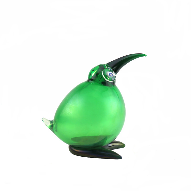 Verre de Murano vert kiwi