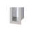 Inline 1-Light Gray Bath Bar