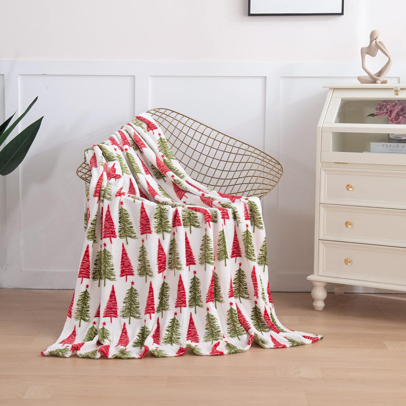 Plain Weave / Muslin Heated Throw Blanket
