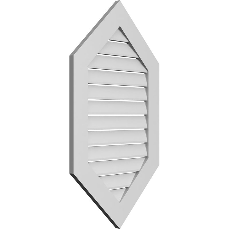 Bouche verticale verticale à hauteur réglable 11/12 po, H 42 po x l 24 po x P 1 po