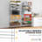 62.9"W Convertible Wire Shelving Unit