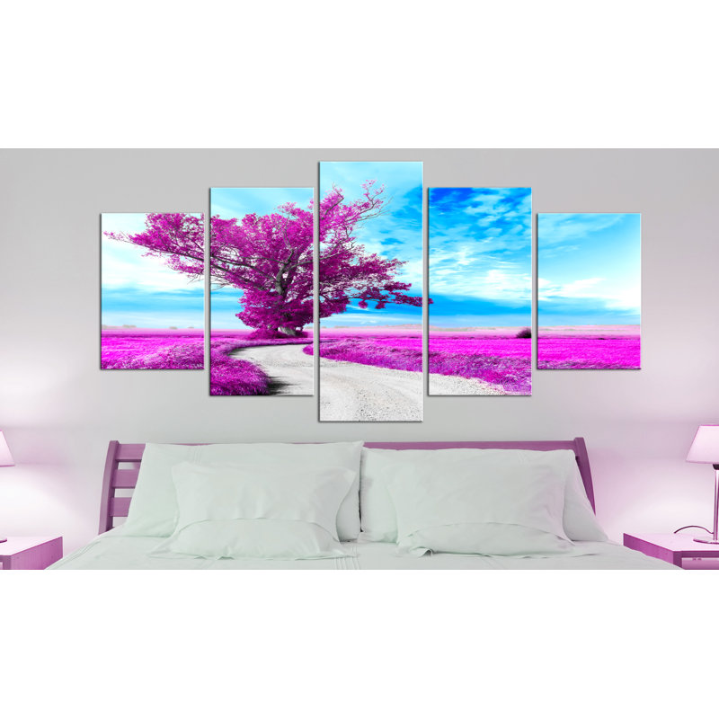 Wall Art on Canvas, 100cm H x 200cm W