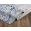 Tapis gris tissé à la machine-690941491