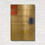 «Study for a Composition, 1940-1941» par Piet Mondrian, art mural en métal doré, 24 po x 36 po-133656121