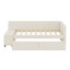 Lit plateforme tapissier en L avec rangement et tiroirs-2026273118