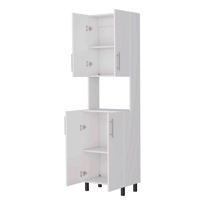 Garde-manger double avec rangement ouvert