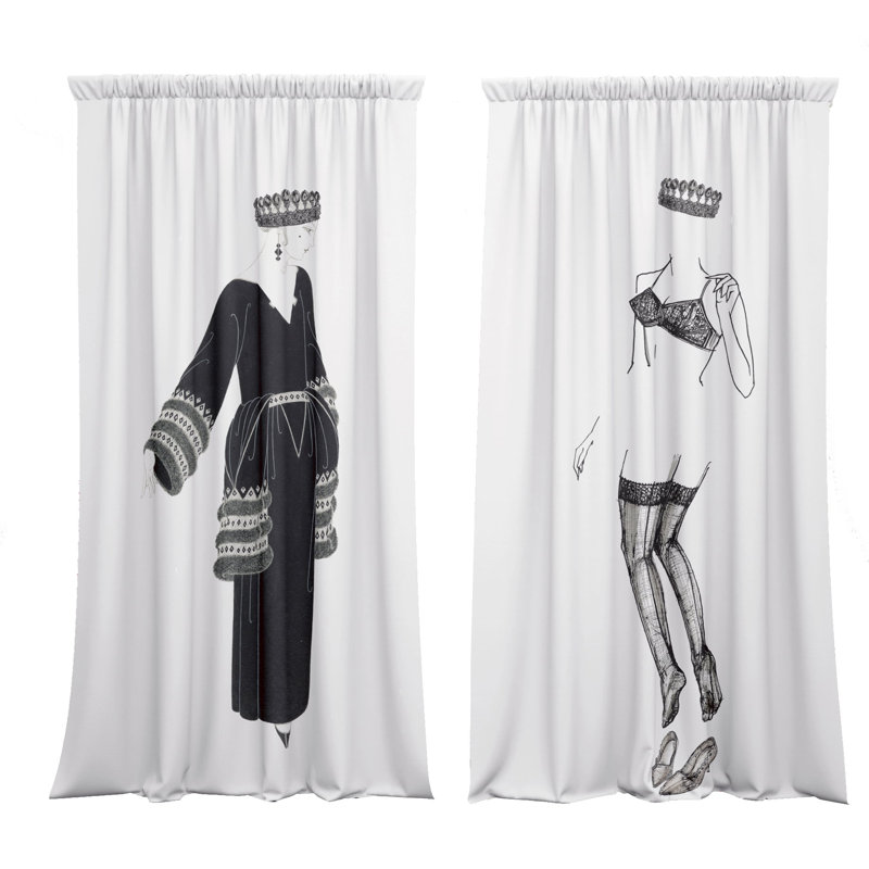 Velvet Blackout Curtain Panel Pair, 148cm Width x 400cm Drop