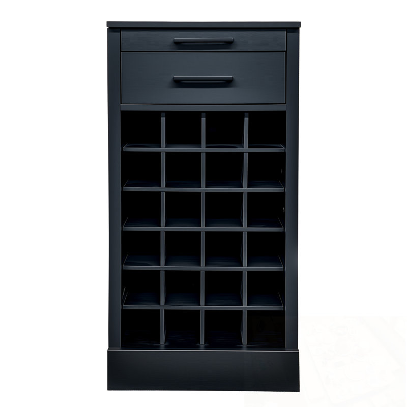Armoire de rangement avec deux tiroirs et une porte