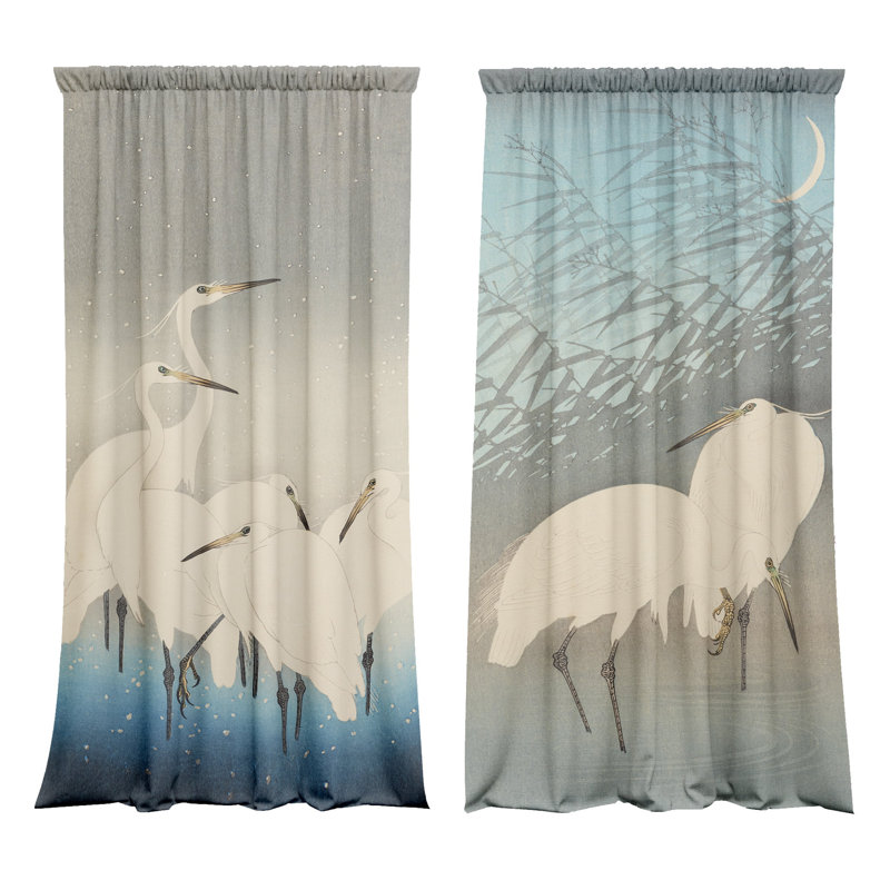 Chinedum Velvet Blackout Curtain Panel Pair, 148cm Width x 400cm Drop