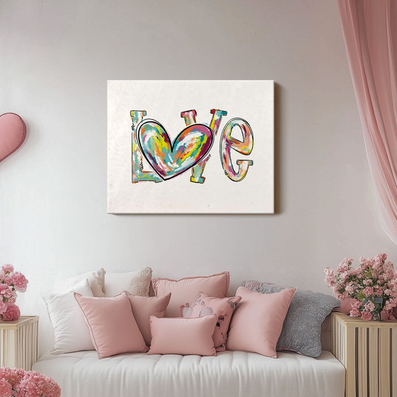 Art mural sur toile encadré P&L, 16 po x 12 po