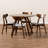 Xaverius 4 - Person Solid Wood Top Four Leg Dining Set-89116633