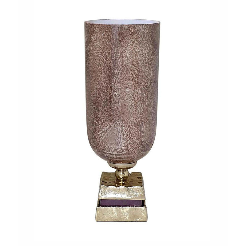 Glass Table Vase, 16.5" H x 6" W x 6" D